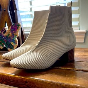 Joie Rib-knit Sock Boots